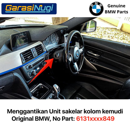 Switch Unit Steering Column For BMW F22 F23 F30 LCI Unit Sakelar Kolom Kemudi 320