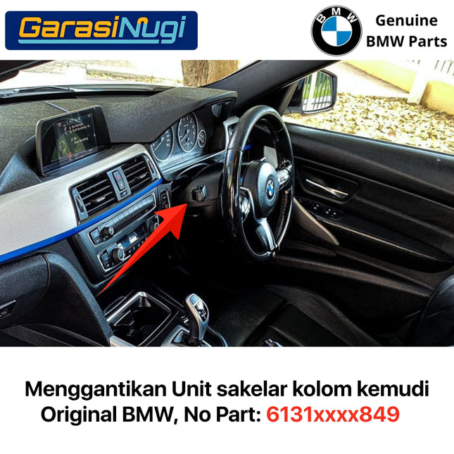 Switch Unit Steering Column For BMW F22 F23 F30 LCI Unit Sakelar Kolom Kemudi 320