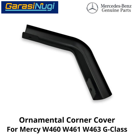 Ornamental Drip Corner Mercy W460 W461 W463 Cover Moulding Tetesan Air Sudut Depan G500