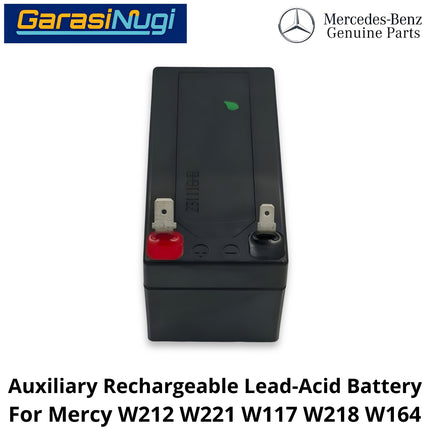 Auxiliary Rechargeable Mercy W212 W221 W117 W218 W164 Battery Baterai Isi Ulang Tambahan E200 CLA ML
