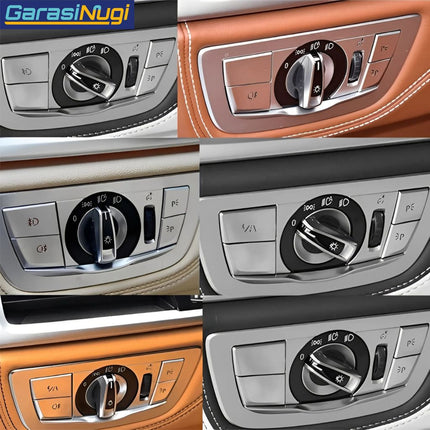 Headlight Switch For BMW G01 G30 G11 G02 Rotary Knob Tombol Putar Saklar Lampu Depan 520 530 730 740