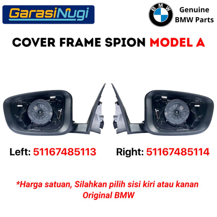 Cover Kaca Spion Luar BMW G30 Mirror Outer Frame Heated Original 51167485113 520