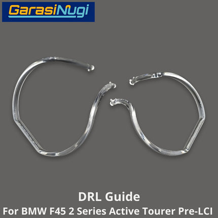 DRL Guide Tube For BMW F45 Pre-LCI Angel Eyes LED Light Lampu Senja 218 (2014–2017)