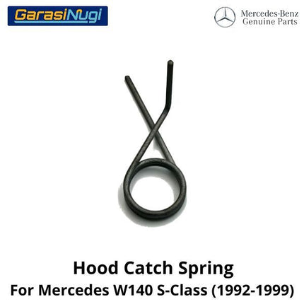 Hood Catch Spring Mercy W124 Pegas Penarik Tutup Kap Mesin Engine Pull S280
