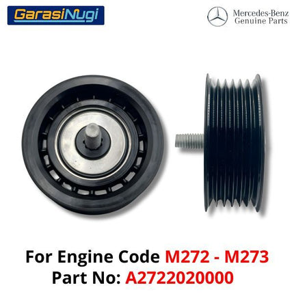 Belt Tensioner Mercy W212 W204 A2722020000 Katrol Pengencang Pulley Engine M272