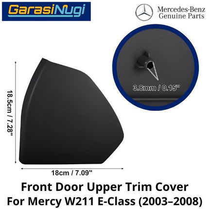 Door Panel Mercy W211 Trim Cover Penutup Pintu Depan Mercedes E240