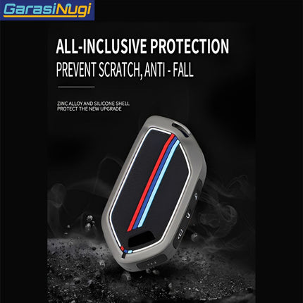 Key Case For KIA Carnival Sarung Kunci Tricolor Zinc Alloy