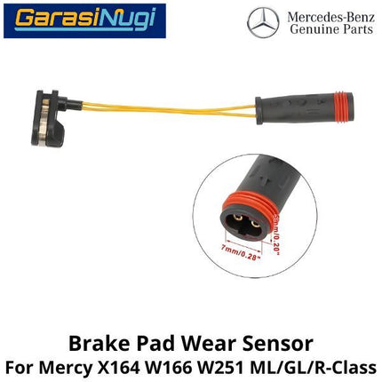 Brake Pad Sensor Mercy X164 W166 W251 Sistem Rem Depan Belakang ML GL