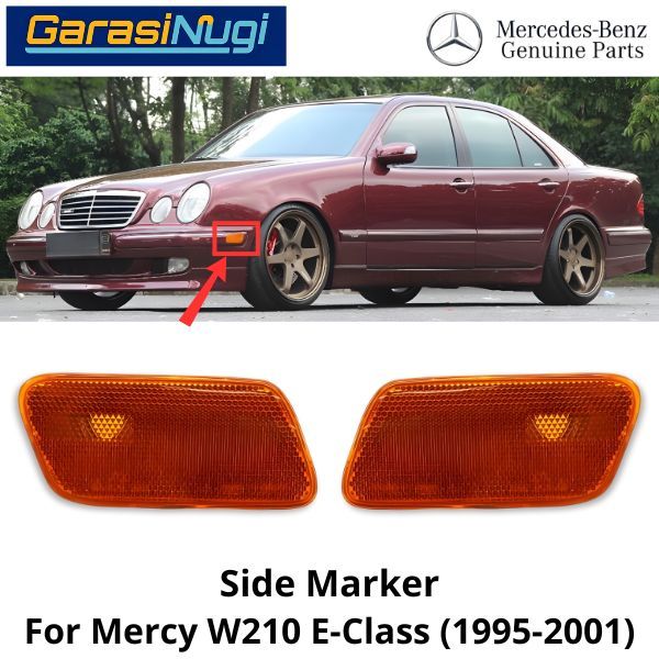 Side Marker Mercy W210 Lights Cover Lampu Sein Samping Mercy E200