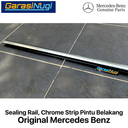 Chrome Strip For Mercy W213 List Cover Pintu Belakang Pelindung Weatherstrip E200