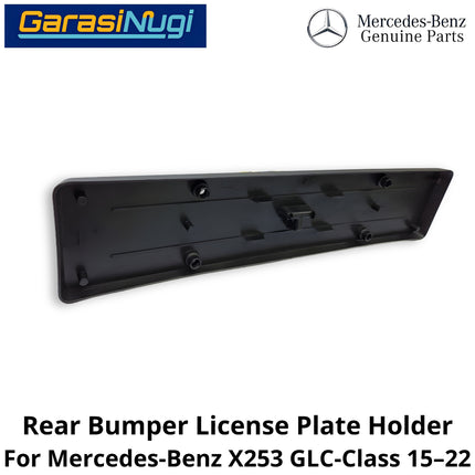 Rear Bumper Mercy X253 Lisence Plate Holder Dudukan Plat Nomor Mercedes GLC