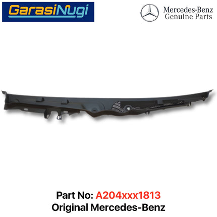 Front Wiper Cowl Mercy W204 Panel Trim Penutup Kaca Depan Scuttle Cover C200