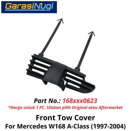 Front Towing Mercy W168 Cover Bumper Tow Tutup Lubang Derek Original Mercedes A150
