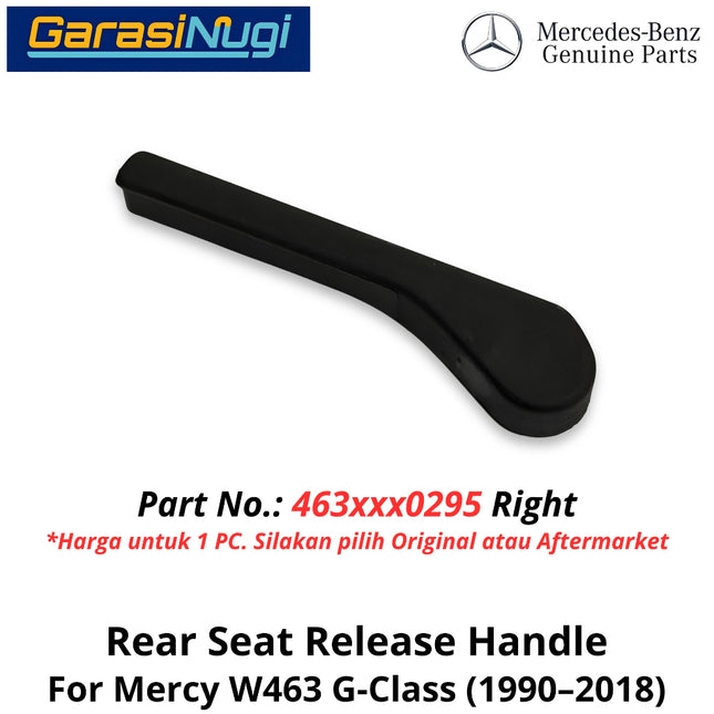 Rear Seat Release Mercy W463 Handle Tarikan Sandaran Jok Belakang Mercedes G500