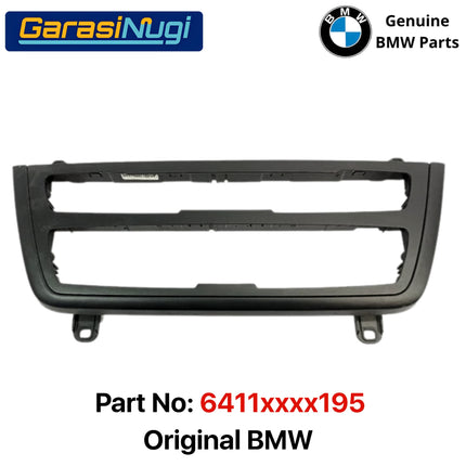 Cover Trim For BMW F30 Pre-LCI Penutup Panel A/C Operating Unit Plate 320