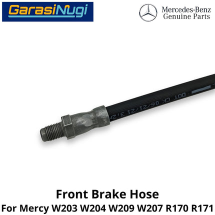 Brake Hose Mercy W203 W209 W207 R171 Selang Rem Kaliper Depan Mercedes C200 CLA CLK SLK
