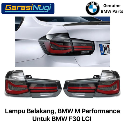 Lampu Belakang For BMW F30 LCI Rear Lights Smoke M Performance Trunk Set 63212450105 320