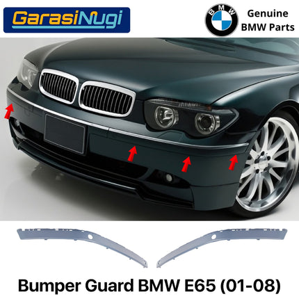 Bemper Trim Depan BMW E65 Front Bumper Stripe Guard PDC Original 720