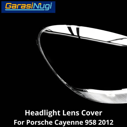 Mika Headlight 958 Porsche Cayenne Lens Kaca Cover Lampu Depan 12-14