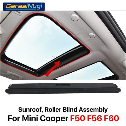Roller Blind For Mini F55 F56 F60 Sunroof Curtain Assembly Tirai Penutup