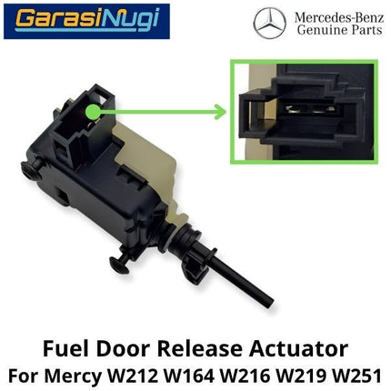 Fuel Door Mercy W212 W164 W219 Release Actuator Kunci Penutup Tangki Bahan Bakar E200