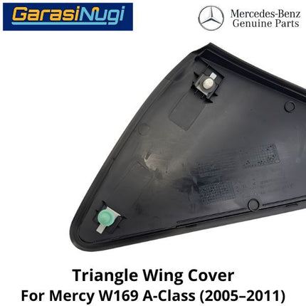 Triangle Trim External Mercy W169 Front Door Cover Penutup Pintu Luar Depan A150