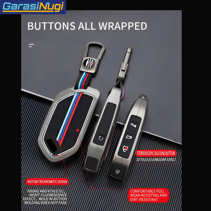 Key Case For KIA Carnival Sarung Kunci Tricolor Zinc Alloy