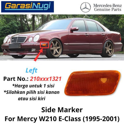 Side Marker Mercy W210 Lights Cover Lampu Sein Samping Mercy E200