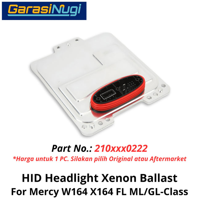 Xenon Ballast Mercedes W164 X164 FL Headlight Driver Control Module Lampu Mercy ML/GLE