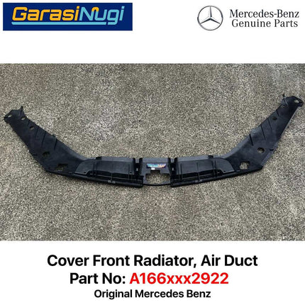 Cover Front Radiator For Mercy W166 X166 Panel Penopang Kap Mesin ML GLE