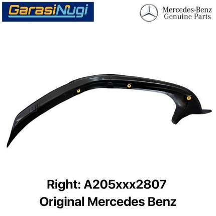 Mercedes W205 Talang Air Bagasi Karet Cover Samping Mercy C200