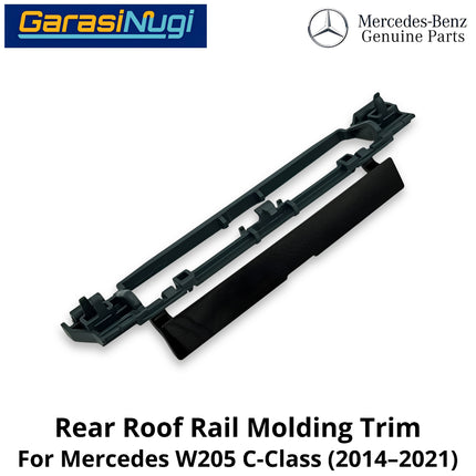 Rear Roof Moulding Mercy W205 Trim Cover Penutup Atap Belakang Mercedes C200