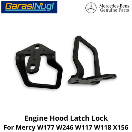 Engine Hood Latch Mercy W177 W246 W117 Lock Upper Pengait Kunci Kap Mesin A200 B180 CLA