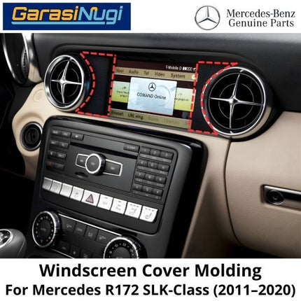 Interior Trim Mercy R172 Cover Penutup Kontrol Dashboard Mercedes SLK 11-20