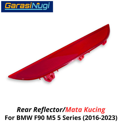 Reflector For BMW F90 Mata Kucing Trim Rear Belakang M5 2016-2023