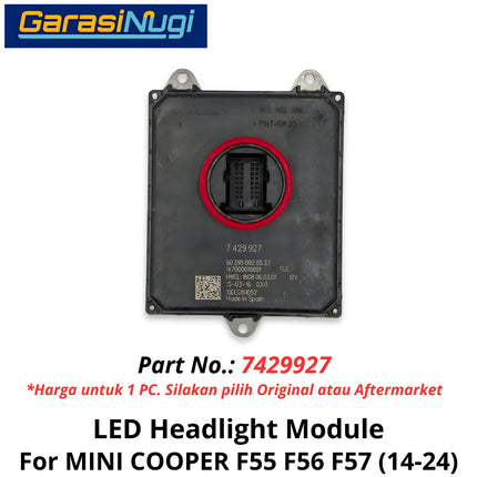 DRL LED Driver MINI Cooper F55 F56 F57 Headlight Control Module Ballast Lampu 14-24