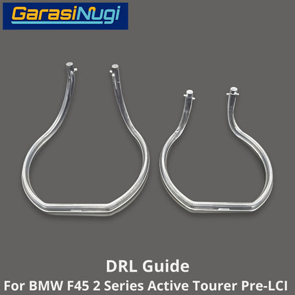 DRL Guide Tube For BMW F45 Pre-LCI Angel Eyes LED Light Lampu Senja 218 (2014–2017)