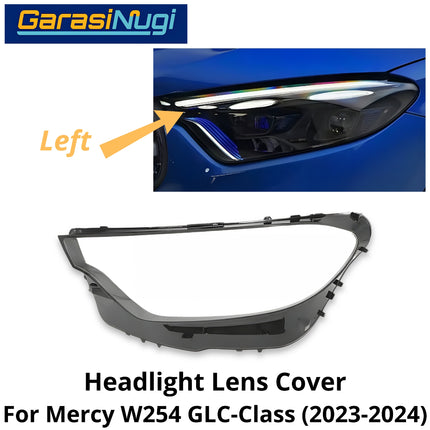 Mika Headlight Mercy W254 Lens Kaca Cover Lampu Depan Mercedes GLC 2022-UP