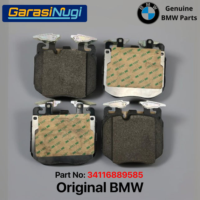 Kampas Rem Depan BMW G30 G05 G11 Front Brake Pads Original 34116889585 520 720