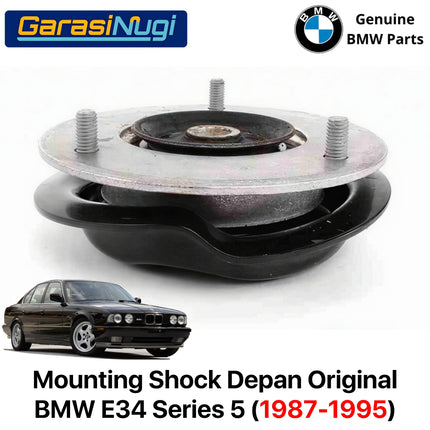 Mounting Shock Depan BMW E34 Front Mount Strut Guide Support Original 31331134096 520