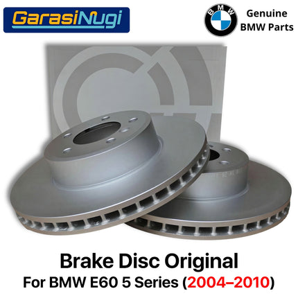 Front Brake Disc BMW E60 Rotor 34116864906 Piringan Cakram Rem Depan Original 520