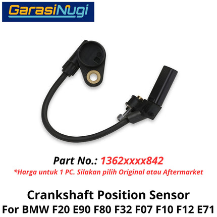 Crankshaft Sensor For BMW F20 E90 F32 F07 F10  E71 Detektor Poros Engkol CKP 13627582842 320 X6