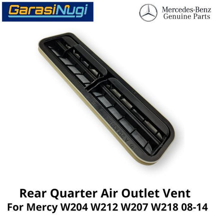 Rear Quarter Mercy W204 W212 W207 W218 Outlet Air Vent Penutup Ventilasi Udara Belakang C200