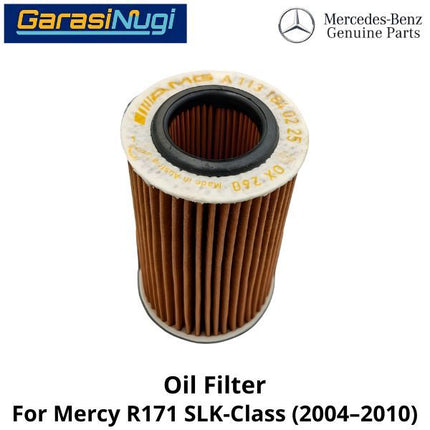 Original Oil Filter For Mercy R171 Saringan Filter Oli 0001802809 Mercedes SLK