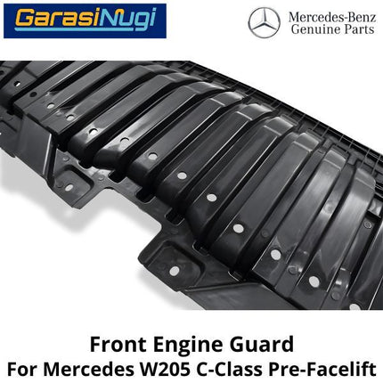 Engine Guard Mercy W205 Pre-FL Front Bumper Penutup Mesin Depan Mercedes C200