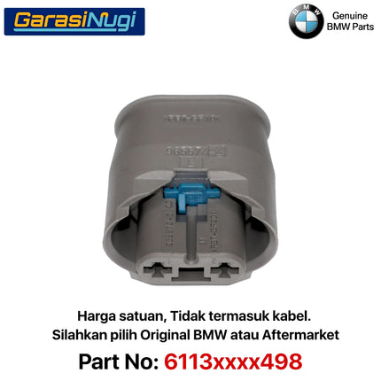 Electrical Connector For BMW E36 E60 E90 Socket Foglight Housing 2 Pin 320