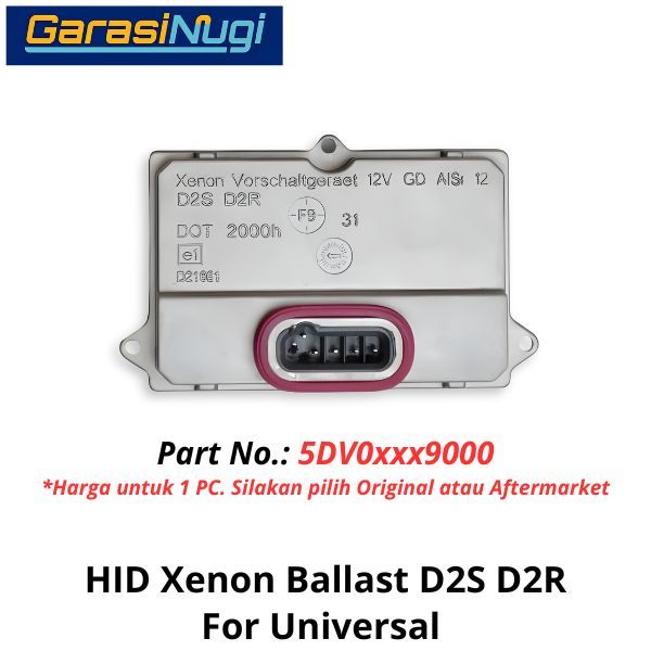 Xenon Ballast Universal Headlight Driver Control Module Lampu Depan BMW Mercedes-Benz Audi