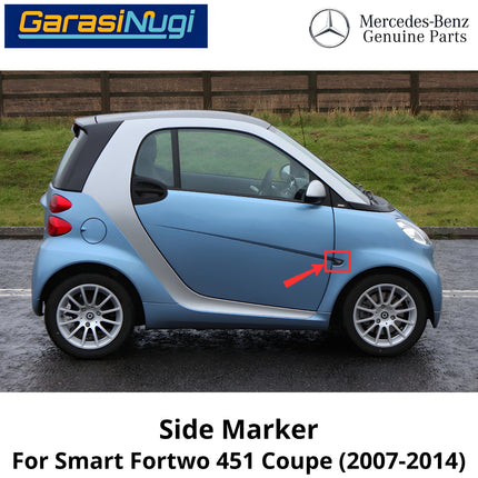 Side Marker Smart Fortwo 451 Lights Cover Lampu Sein Samping Original 2007-2014
