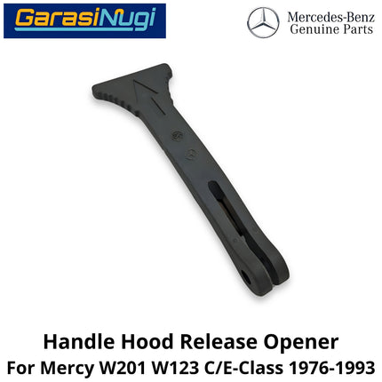 Hood Pull Mercy W201 W123 Latch Handle Tarikan Kap Mesin Original Mercedes C150