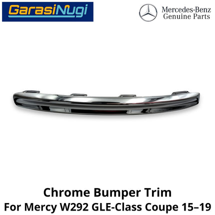 Fog Trim Old Mercy W292 Coupe Bumper Strip Grille Chrome Cover Mercedes GLE400